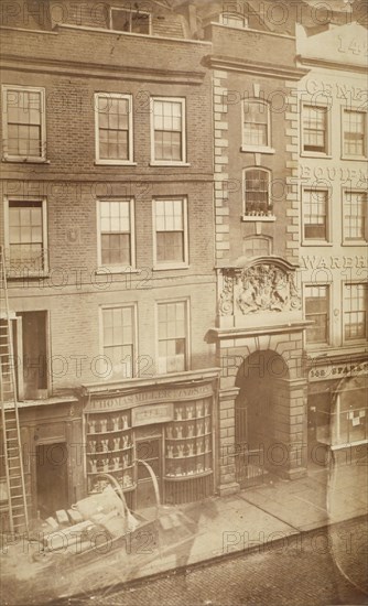 Saddlers' Hall, Cheapside, City of London, 1860. Artist: Anon