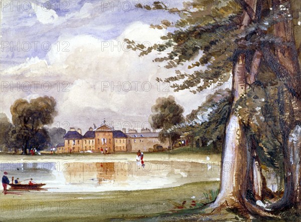 View of Kensington Palace, Kensington, London, c1840. Artist: Edmund Marks