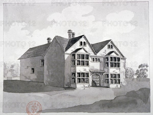 View of the Manor House at Little Ilford, Newham, London, c1786. Artist: Anon