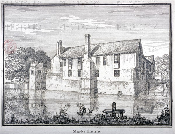 Marks Hall, Romford, Essex, c1790. Artist: Anon