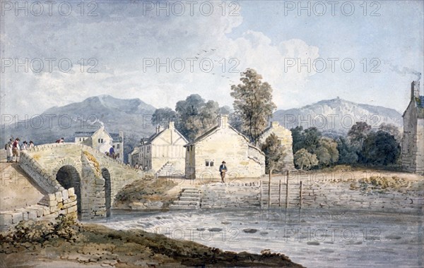 Entrance into Keswick, Cumberland', 19th century. Artist: James Duffield Harding