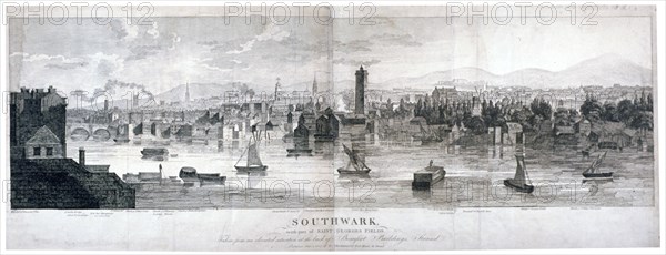 Southwark, London, 1807. Artist: Anon