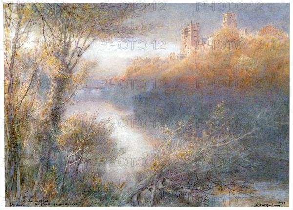 'Durham Cathedral', 1903. Artist: Albert Goodwin