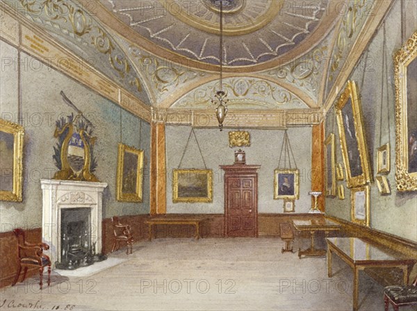 Watermen's and Lightermen's Hall, St Mary at Hill, City of London, 1888. Artist: John Crowther