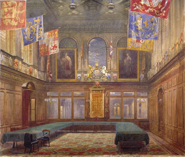 Haberdashers' Hall, Gresham Street, City of London, 1895. Artist: John Crowther