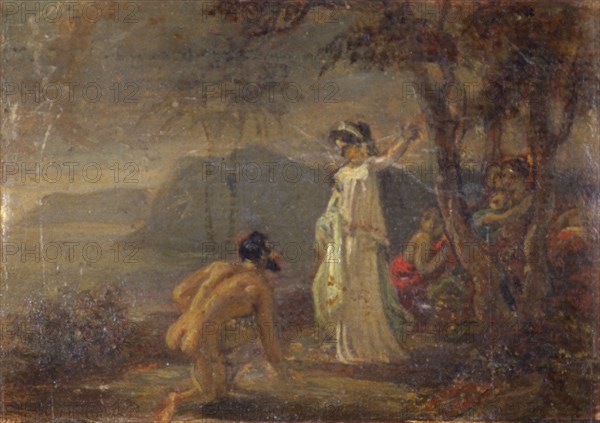 'Ulysses and Nausicaa', c1772-1845. Artist: Robert Smirke