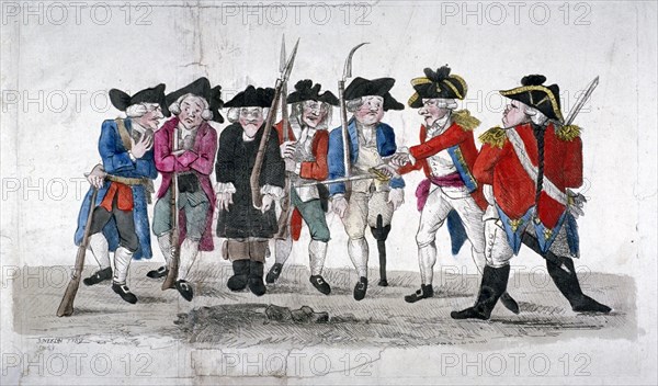 City traind bands', 1789. Artist: John Nixon