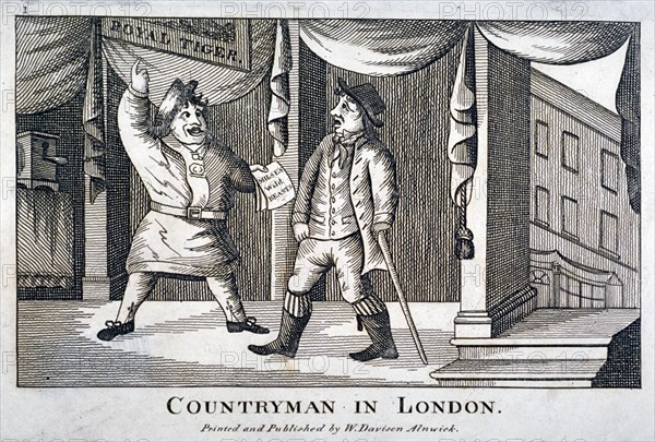 'Countryman in London', c1800. Artist: Anon