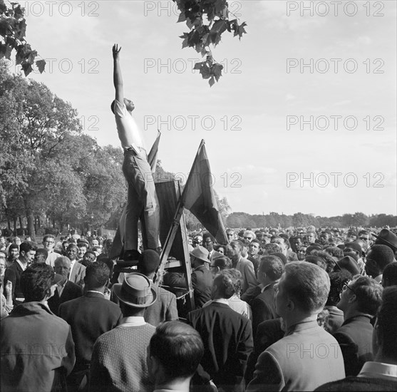 Speaker's Corner, Hyde Park, Westminster, London, c1946-1959