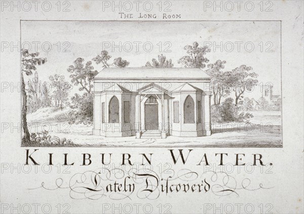 Kilburn Wells, Hampstead, London, c1820. Artist: Anon