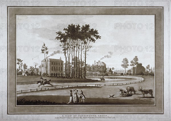 View of Paddington Green, London, 1783. Artist: Anon