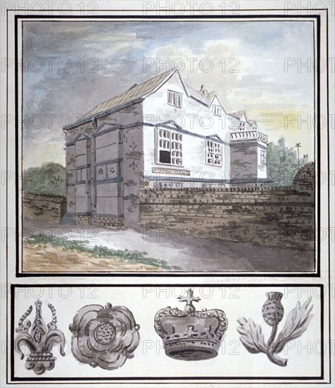 Mr Worsley's school, Hackney, London, c1790. Artist: Anon