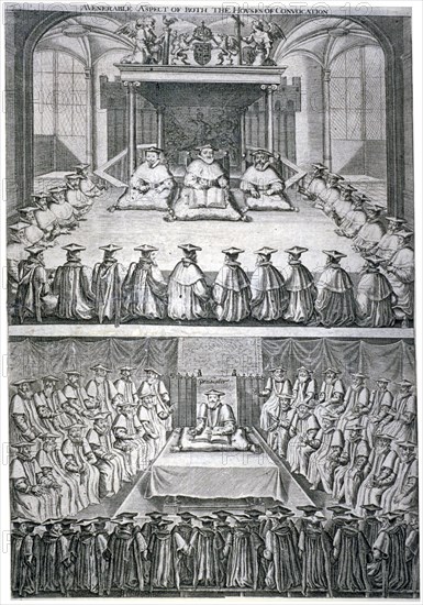 Houses of Convocation, London, c1623. Artist: Anon