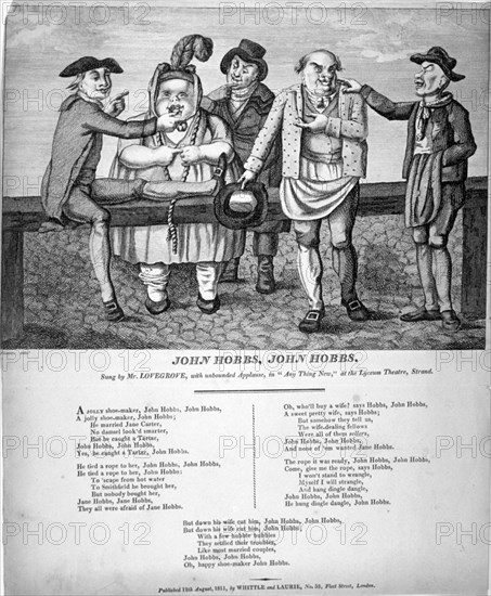 'John Hobbs, John Hobbs', 1811. Artist: Anon