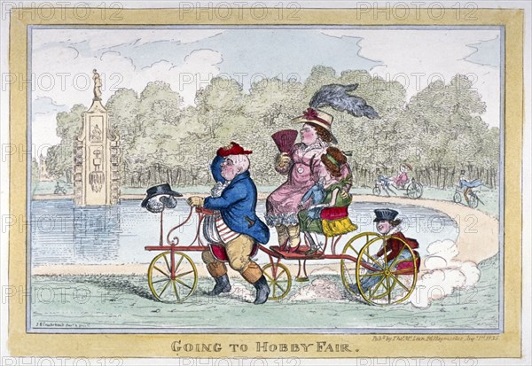 Going to Hobby Fair', 1835. Artist: Isaac Robert Cruikshank