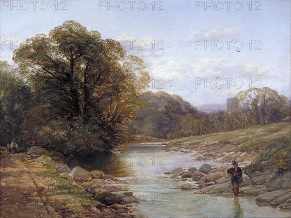 'A Sylvan Stream', 19th century. Artist: Thomas Creswick