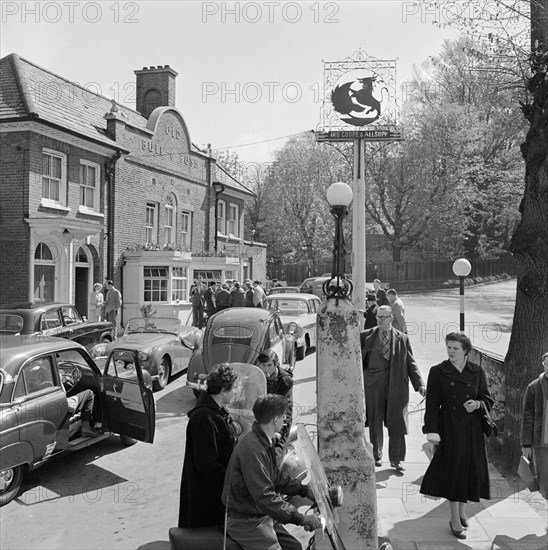 The Old Bull And Bush public house, North End Way, Hampstead, London, 1962-1964