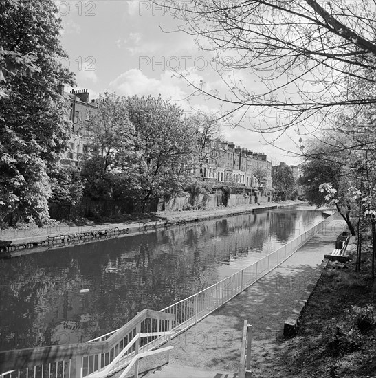 Grand Union Canal, Islington, London, 1962-1964