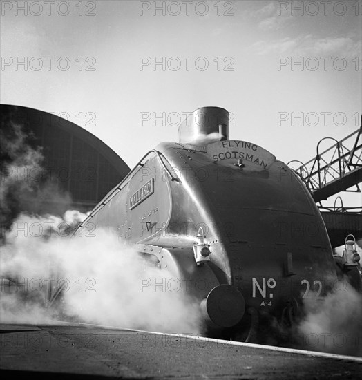 The 'Flying Scotsman', King's Cross Station, London, 1948