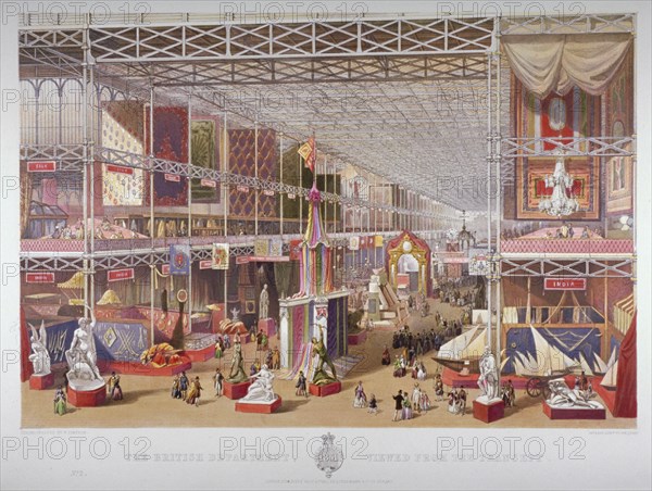 The Great Exhibition, Hyde Park, Westminster, London, 1851. Artist: William Simpson