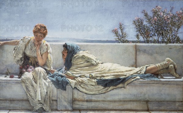 'Pleading', 1876. Artist: Sir Lawrence Alma-Tadema