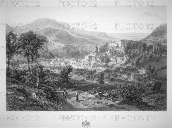 'Baden Baden', 19th century. Artist: Eduard Willman