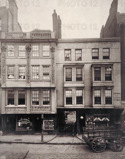 Aldersgate Street, City of London, 1879. Artist: Henry Dixon