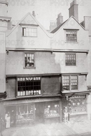 Aldersgate Street, City of London, c1875. Artist: Anon