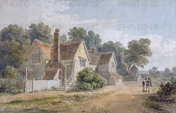 'View at Dorking, Surrey', 19th century. Artist: James Duffield Harding