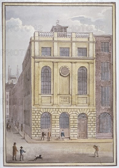 Southwark Town Hall, London, c1845. Artist: Anon