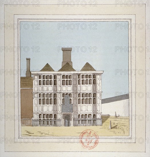 View of the Queen's Head Inn on Essex Road in Islington, London, c1790. Artist: Anon