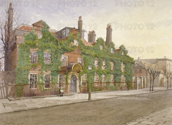 Fairfax House, High Street, Putney, London, 1887. Artist: John Crowther