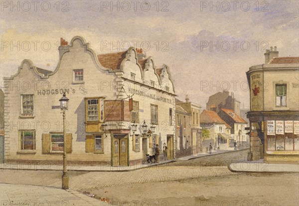 Raven Inn, Battersea, London, 1887. Artist: John Crowther