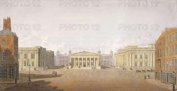 Trafalgar Square, Westminster, London, 1828. Artist: John Nash