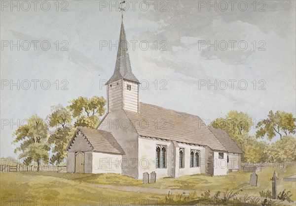 All Saints Church, Foots Cray, Kent, 1790. Artist: Anon