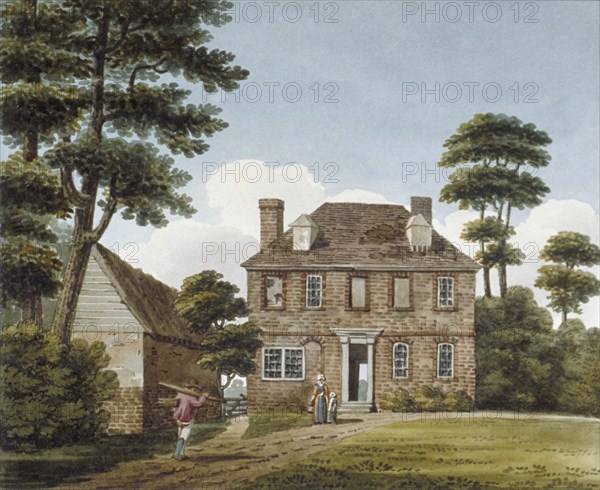Cowley Hall, Cowley, Middlesex, c1800. Artist: Anon