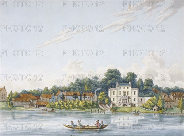 Pope's Villa, Twickenham, Middlesex, c1800. Artist: Anon