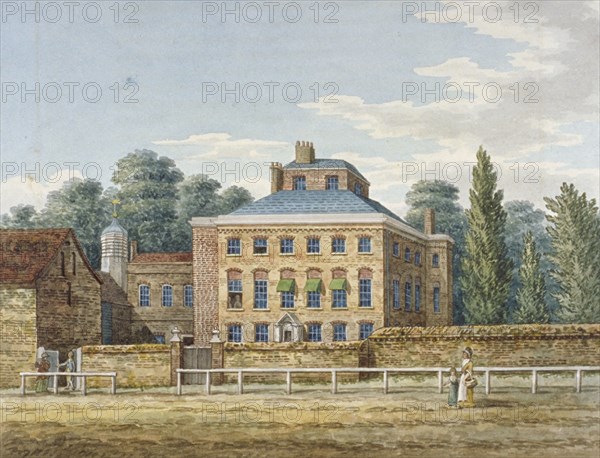 Cowley Grove, Hillingdon, Middlesex, c1820. Artist: Anon