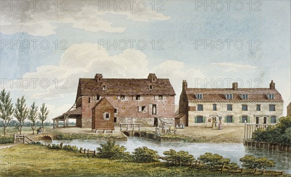 Colham Mills, Hillingdon, Middlesex, c1820. Artist: Anon