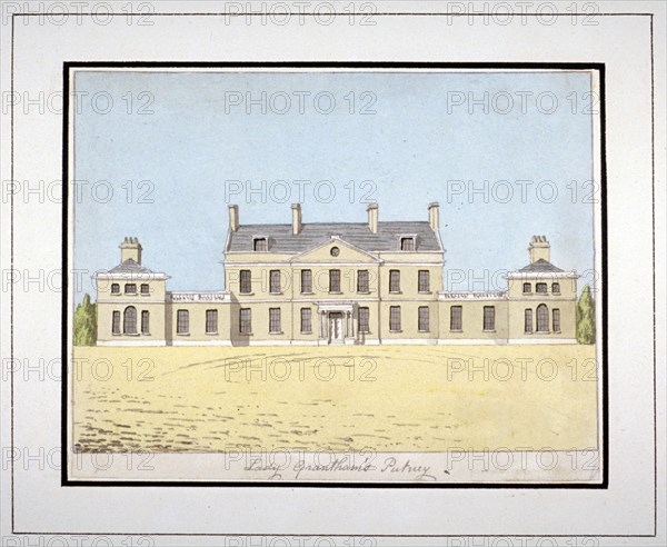 Bowling Green House, Putney, Wandsworth, London, c1800. Artist: Anon