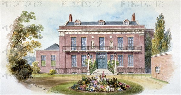 Peterborough House, Millbank, Westminster, London, c1810. Artist: Anon