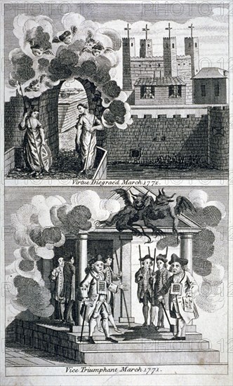 Satire, 1771. Artist: Anon