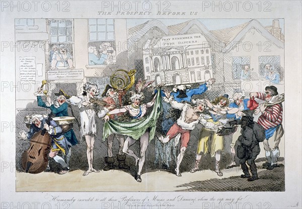 'The Prospect Before Us', 1791. Artist: Thomas Rowlandson