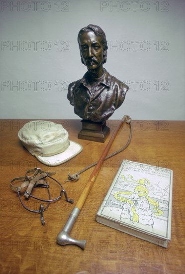 Robert Louis Stevenson relics, Lady Stair's House, Edinburgh, Scotland. Artist: Tony Evans