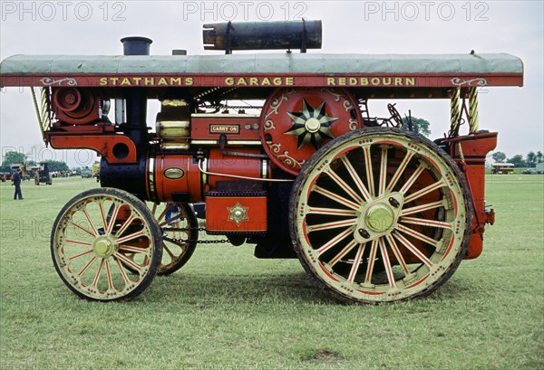 Traction engine, Appleford, Berkshire, 1965. Artist: Tony Evans