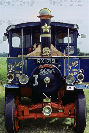 Traction engine, Appleford, Berkshire, 1965. Artist: Tony Evans