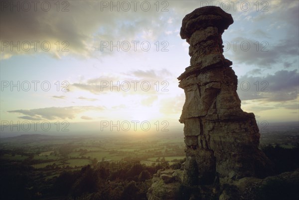 Devil's Chimney, Leckhampton Hill, Gloucestershire. Artist: Tony Evans