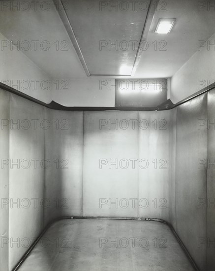 Padded room, Saint Ebba's Hospital, Surrey, 1938. Artist: Unknown.
