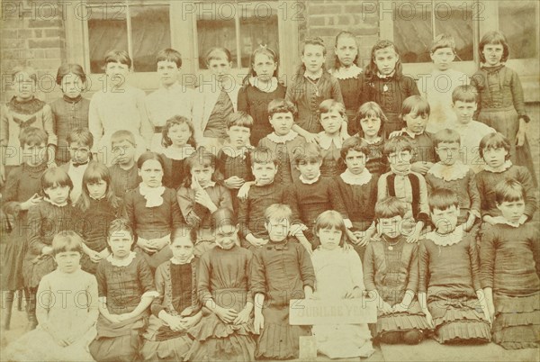 Class 3, Clyde Street School, Deptford, London, 1887. Artist: Unknown.