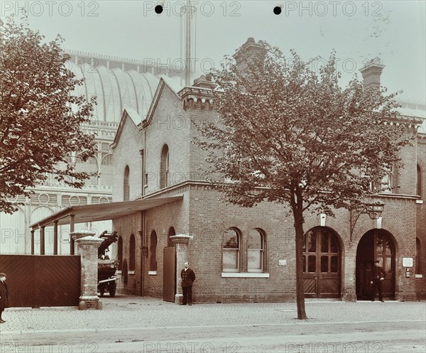 Sydenham Fire Station, Crystal Palace Parade, Lewisham, London, 1907. Artist: Unknown.